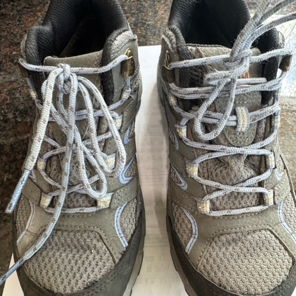Kids Gray Hiking Shoes